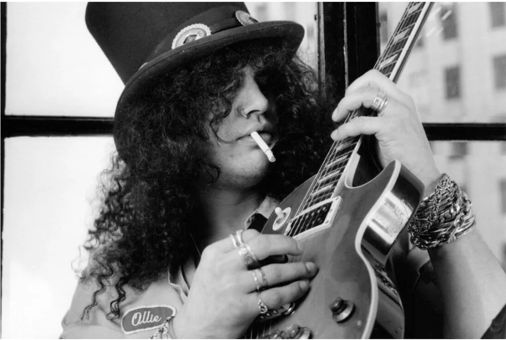 Slash, guitarrista de rock Guns N' Roses.